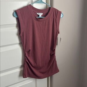 NWT Nine West blouse mauve color